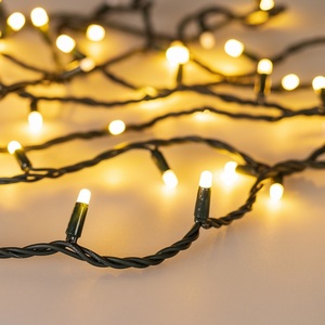 Светодиодная гирлянда нитевая ARD-STRING-PRO-1000-GREEN-100LED-MILK-PULSE Warm (230V, 7W) (Ardecoled, IP65) 031662
