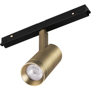 Трековый светильник магнитный MAG-ORIENT-SPOT-R35-6W Warm3000 (BR, 24 deg, 48V, DALI) (Arlight, IP20 Металл) 045065