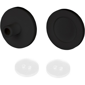 Заглушка ARL-MonLIGHT-ROUND-25-CAP-SIDE-SET-BLACK (Arlight, Силикон) 047068