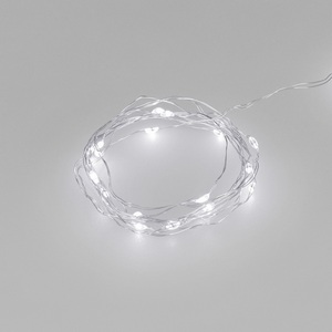 Светодиодная гирлянда на елку электрическая ARD-DEW-HOME-2000-CLEAR-20LED-STD White6000 (1.5V, Battery Pack, Cork) (Ardecoled, IP20) 048692