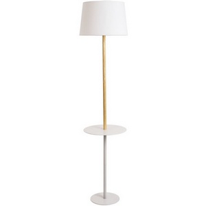 Торшер со столиком Arte Lamp Connor A2102PN-1WH