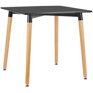 Стол 80х80x75см, чёрный Bradex Home Summer FR 0404 (квадратная столешница, 4 ножки)