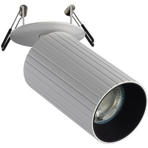 Спот встраиваемый белый рифленый Citilux Axel CL512D10R