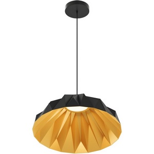 Подвесной светильник светодиодный ORIGAMI DK6655-BK+SG Denkirs Origami DK6655-BK+SG