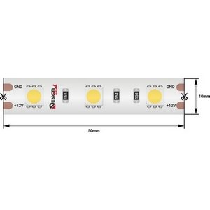 Светодиодная лента влагозащищенная IP65 12V 5050 DesignLed Lux DSG560-12-WW-65