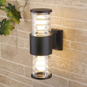 Настенный светильник уличный IP54 черный Elektrostandard Strada 1407 TECHNO