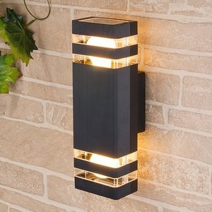 Настенный светильник уличный IP54 1449 черный Elektrostandard Ignis TECHNO