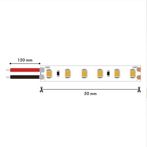 Лента светодиодная, 5M, SMD2835, 4.8W/m, 3000K, IP65 Favourite 2001-30565