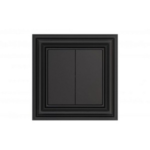 Кнопка 2-клавишная для жалюзи, шоколад матовый, Classic Kanlux 1013500112