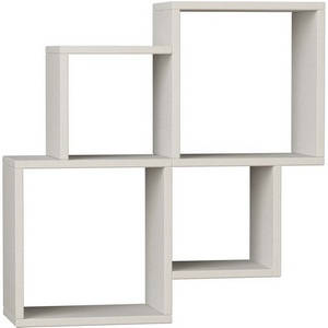 Полка Фигурная OYO SHELF (Дерево/Белый) LEVE