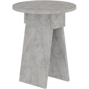 Стол журнальный CHEN COFFEE TABLE LEVE LEV01101 (круглая столешница, 2 ножки)