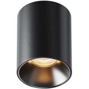 Накладной светильник светодиодный круглый 2700 к Maytoni Alfa LED C064CL-8W2.7K-RD-B