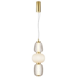 Люстра led подвесная с 3 лампочками Maytoni Pattern MOD267PL-L28G3K