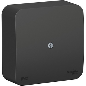 Распределительная коробка (антрацит) IP42 Systeme Electric Blanca BLNRK000016