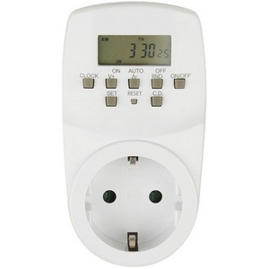 Розетка с электронным таймером 220В. 24ч. 1600Вт Uniel UST-E20 WHITE
