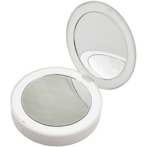 Зеркало с подсветкой светодиодное выключателем ULK-F70 2AAA Uniel WHITE
