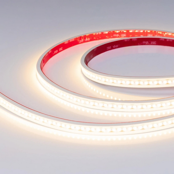 Светодиодная лента герметичная RTW-PS-A180-12mm 48V Warm3000-CX2 (19 W/m, IP67, 10m) (Arlight, CRI>90) 063804  фото