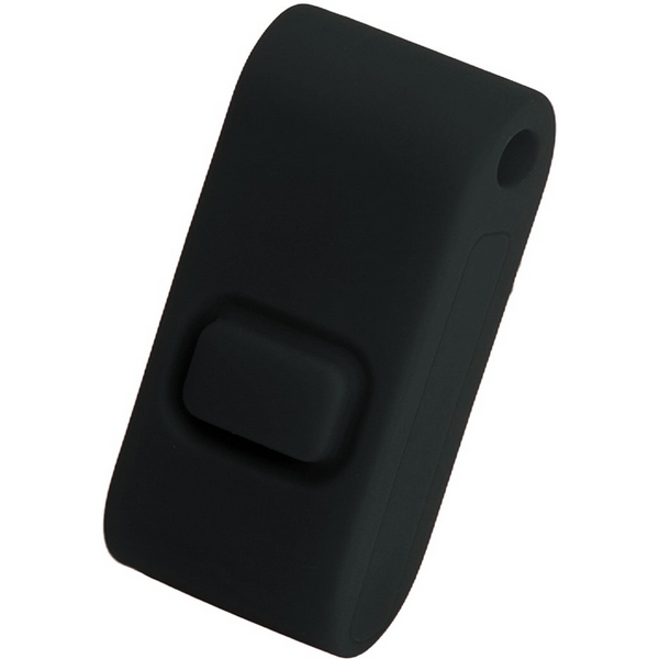 Выключатель беспроводной SMART 7мВт IP65 одноклавишный soft-touch черный Feron TM85 48879  фото