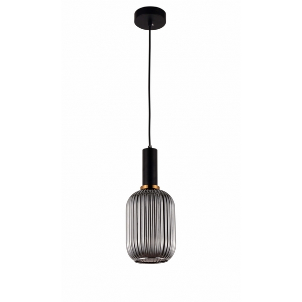 Подвесной светильник LDP 1218-1 GY+BK Lumina Deco Rico  фото