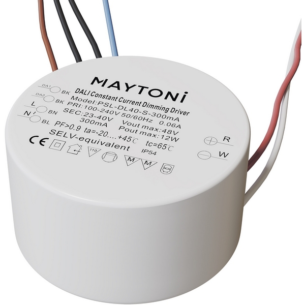 Источник питания (DT6) 12W Maytoni Dali PSL-DL40-S-300mA  фото